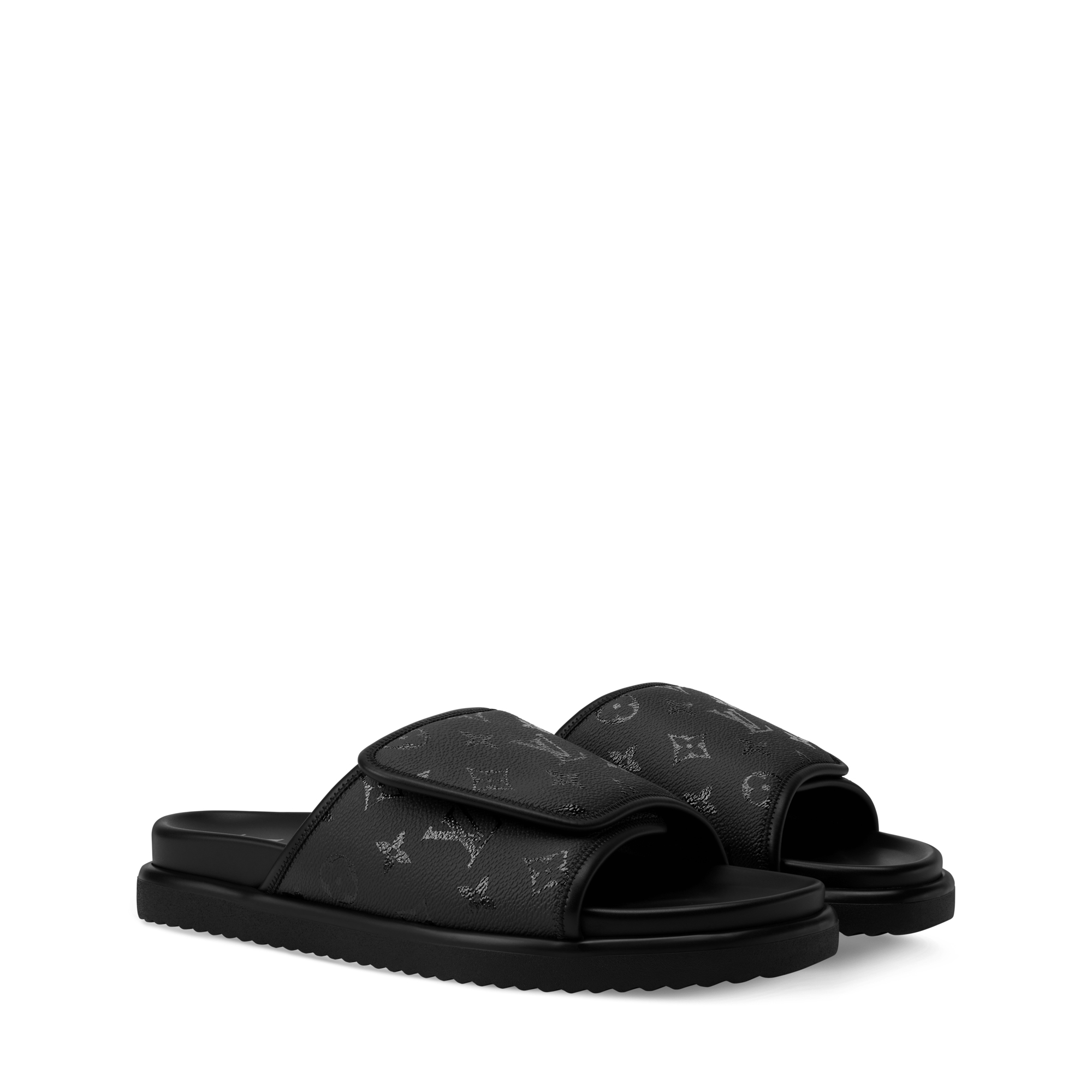 【美品✨️】Louis Vuitton ブラック ミュール リボン 35.5 louis-vuitton--